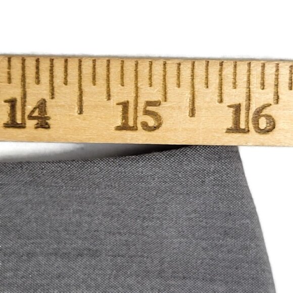 Nicole Miller Capri Pants Size 8 32X22 Two 2 Pair Black Gray Front Zip Pockets - Picture 10 of 12